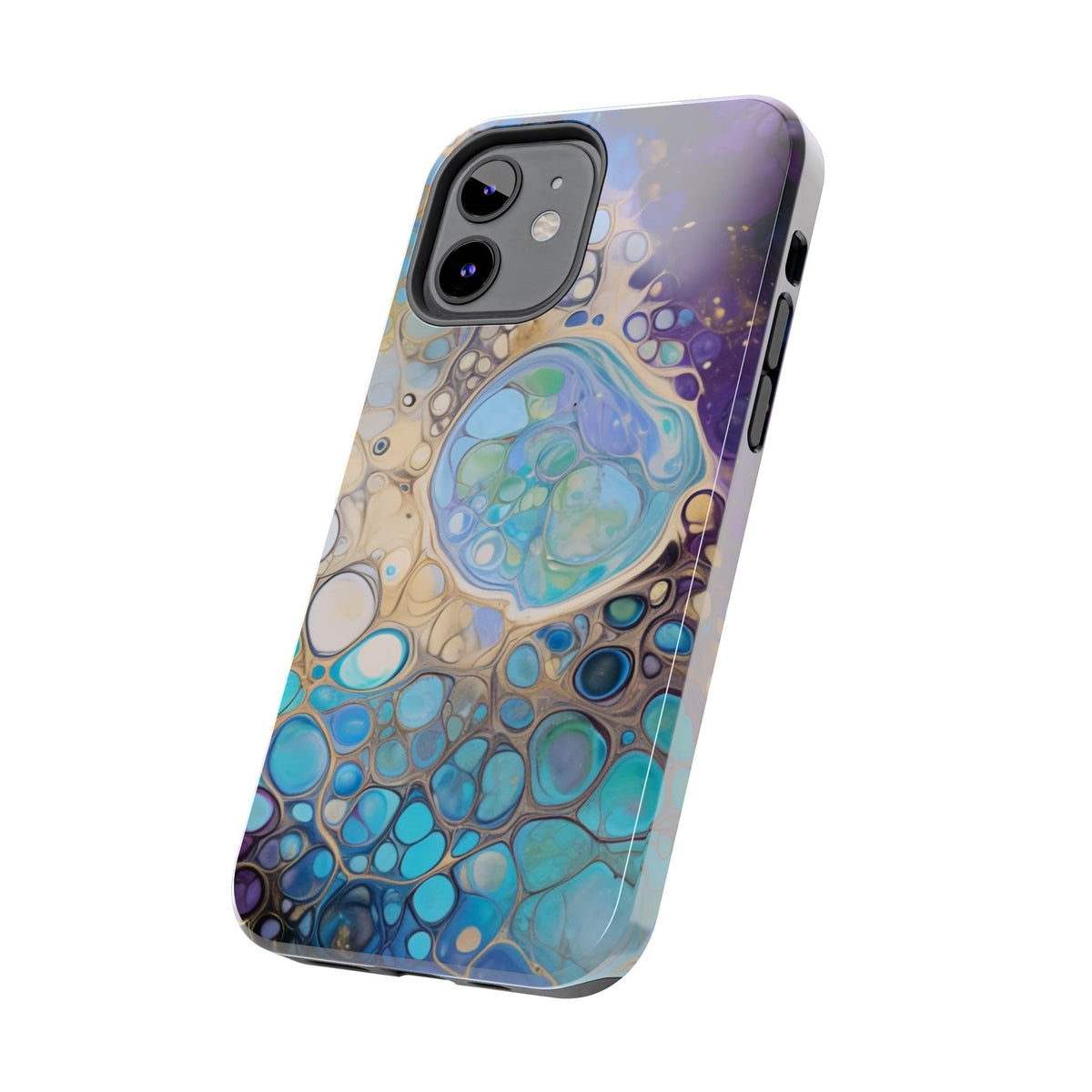 Abstract Ocean Bubble Tough Phone Case