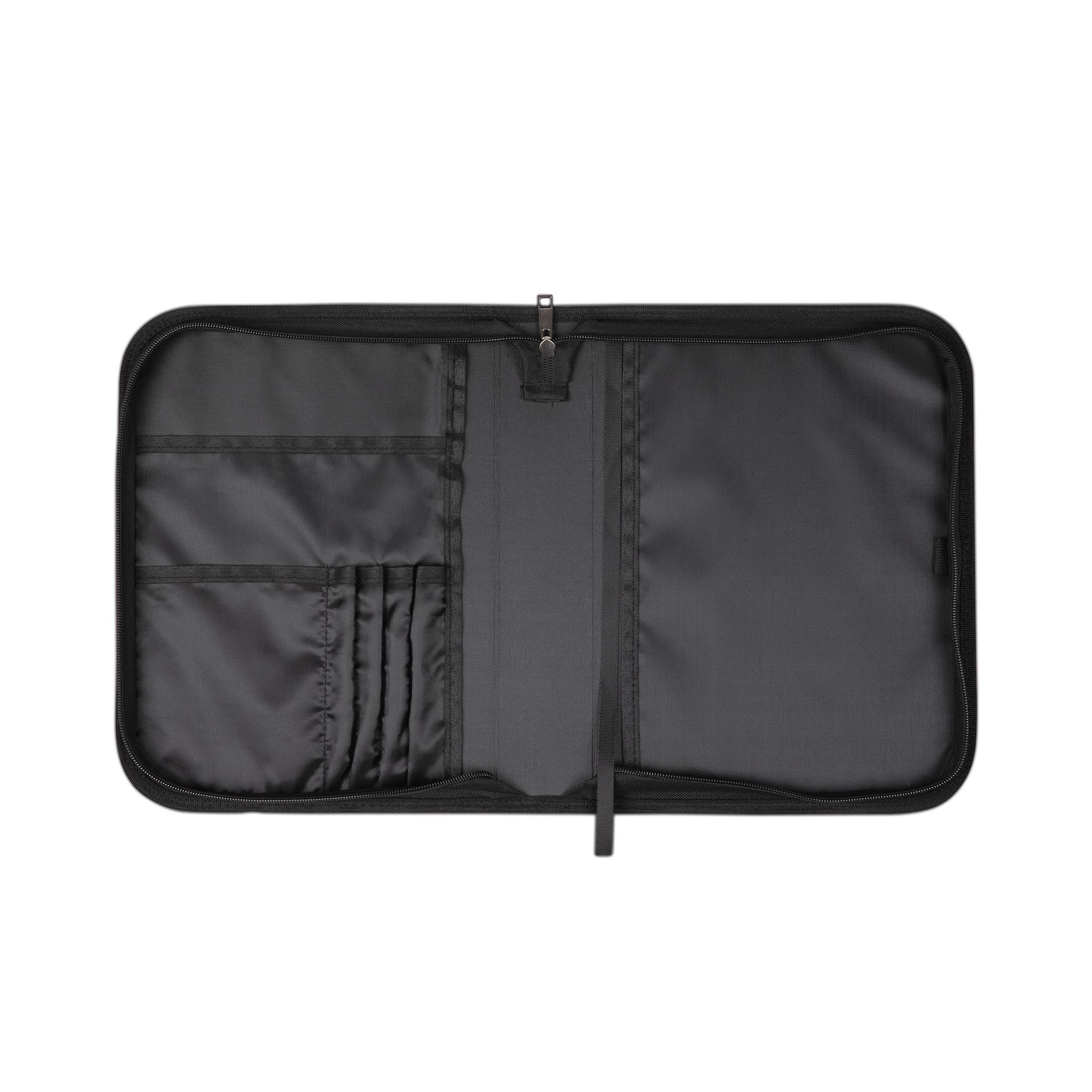 Bible Cover — "Make Heaven Crowded" Zippered Teal Bible Case