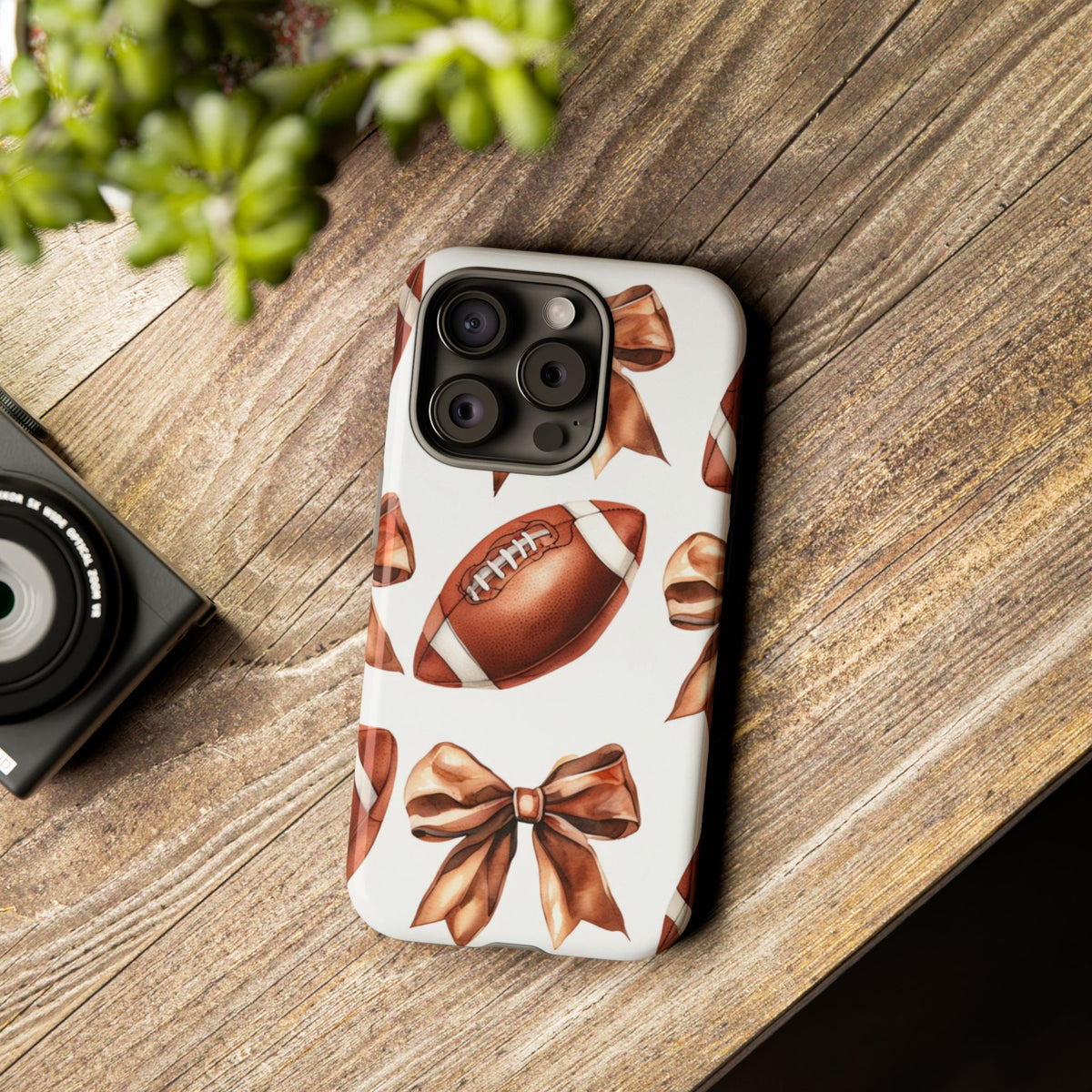 Football Bow Phone Case
