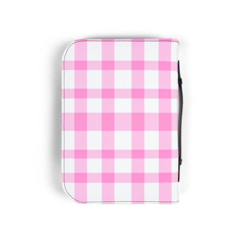 Pink Gingham Bible Cover
