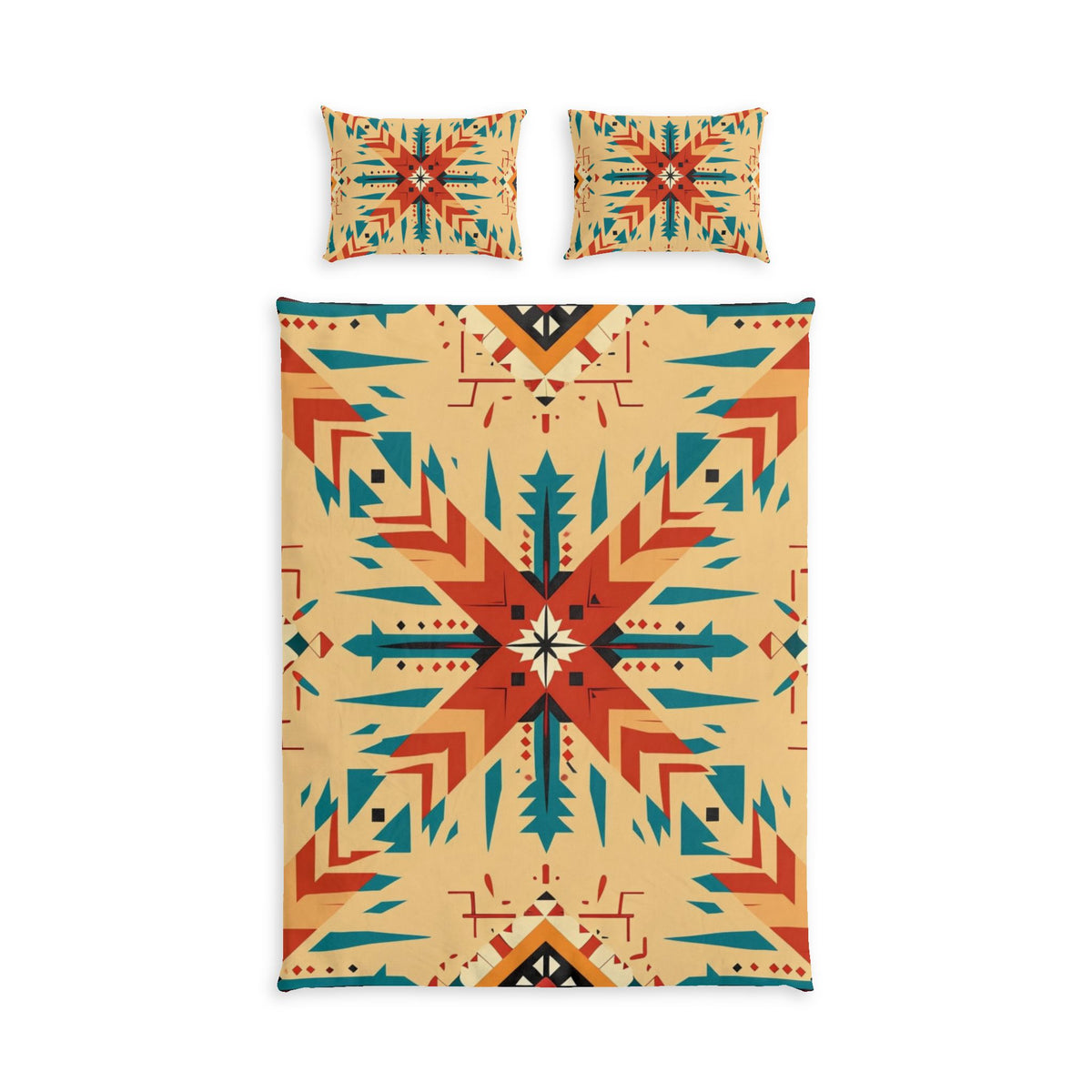 Southwestern Geometric Cotton Bed Set