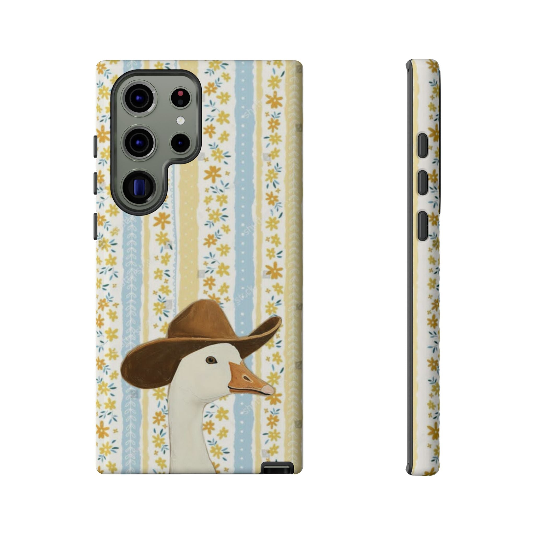 Goose Cowboy Phone Case – Cute Country Floral iPhone Cover