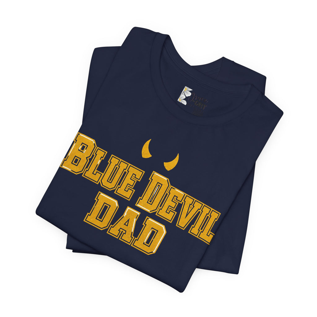 Blue Devil Dad T-Shirt — Proud School Spirit Tee for Fathers