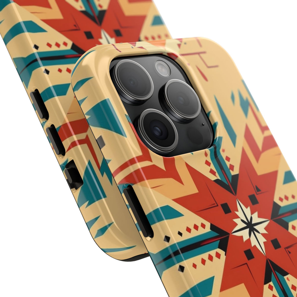 Southwestern Geometric Starburst Tough Phone Case