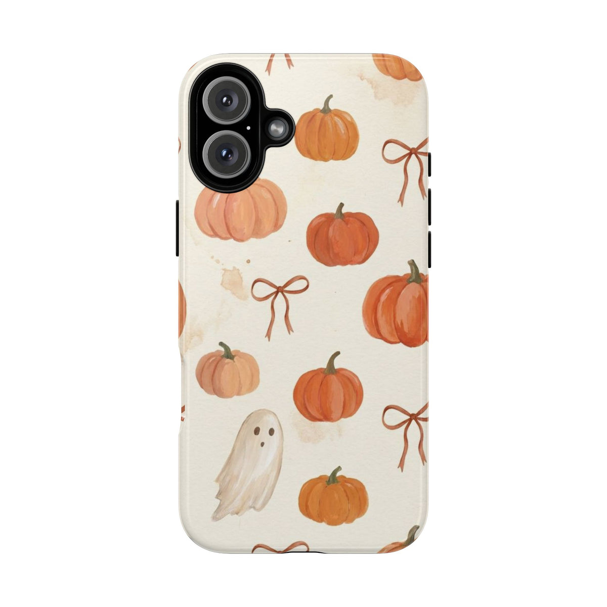 Autumn Pumpkin Ghost Tough Phone Case