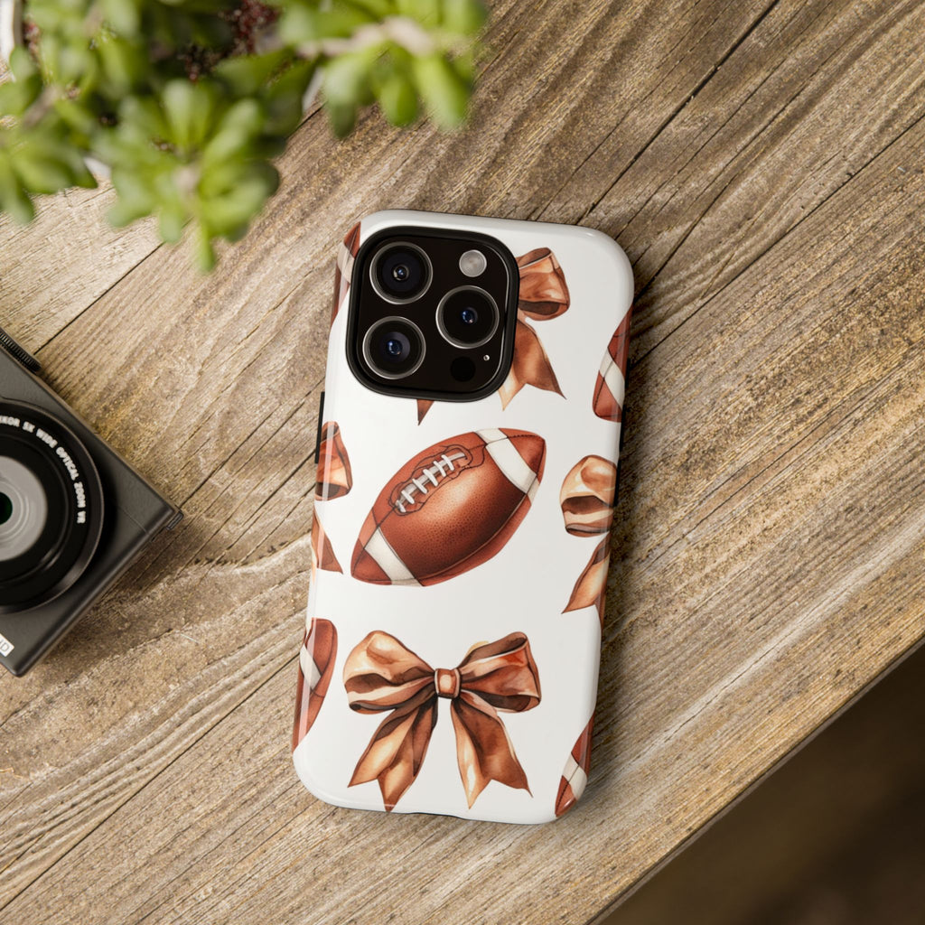 Football Bow Phone Case
