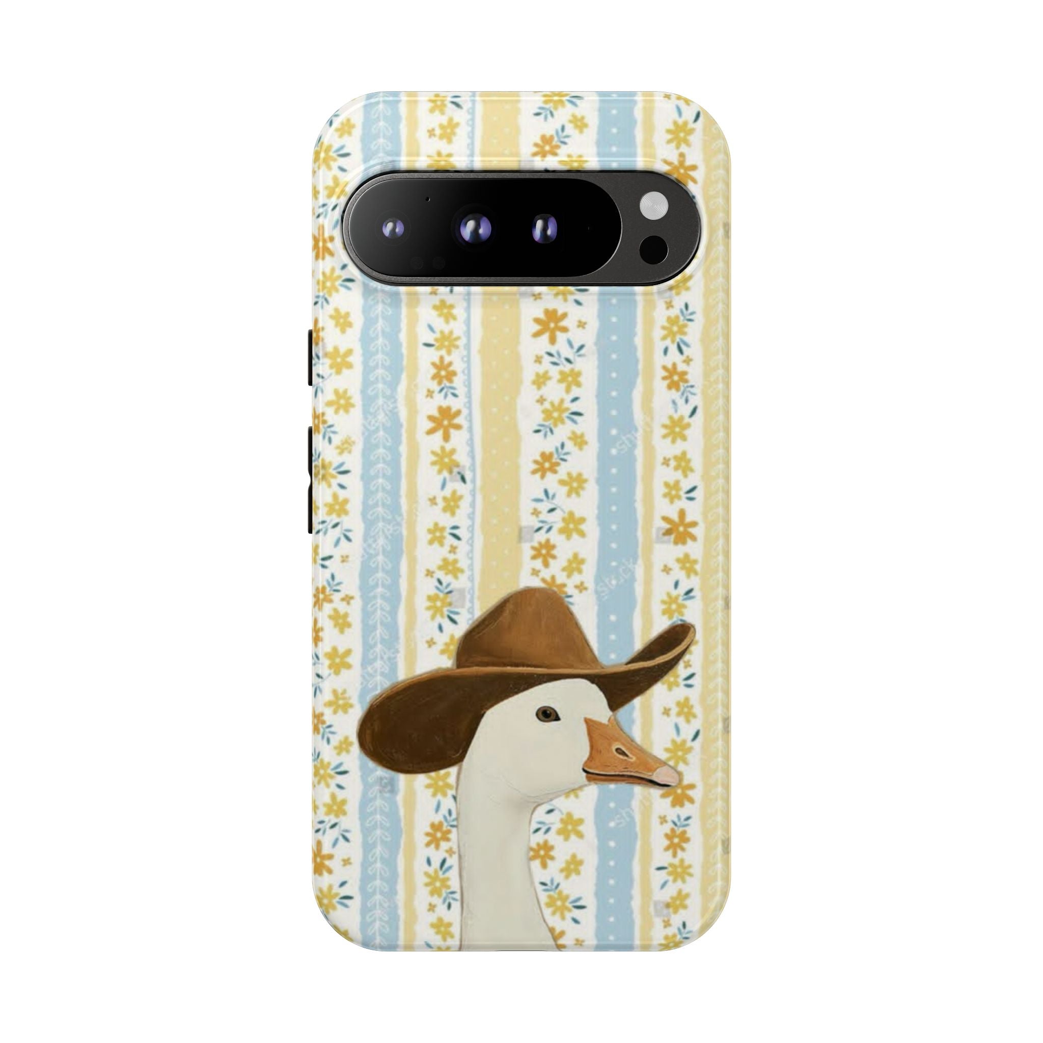 Goose Cowboy Phone Case – Cute Country Floral iPhone Cover