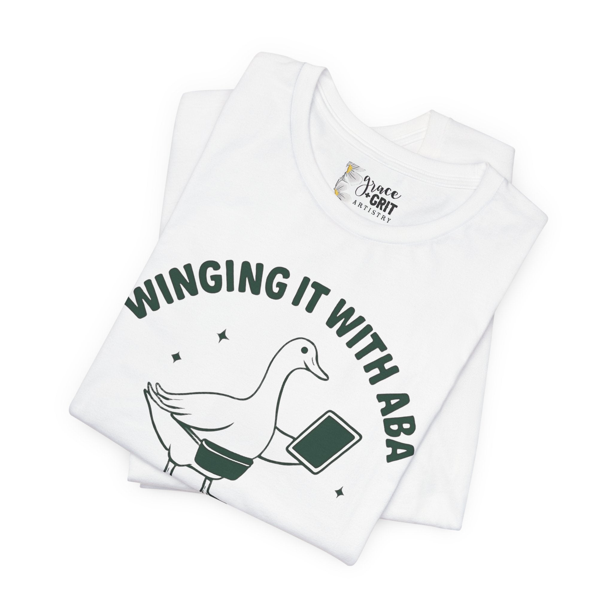 Winging It With ABA Goose Tee | Let's Fly Together T-Shirt