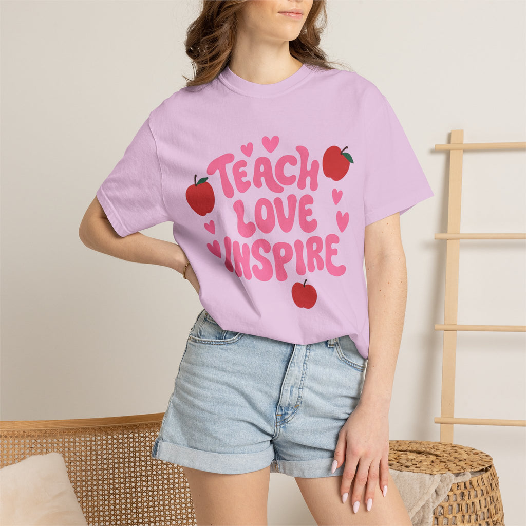 Teach Love Inspire Apple T-Shirt