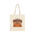 I Like Big Pumpkins Fall Canvas Tote Bag