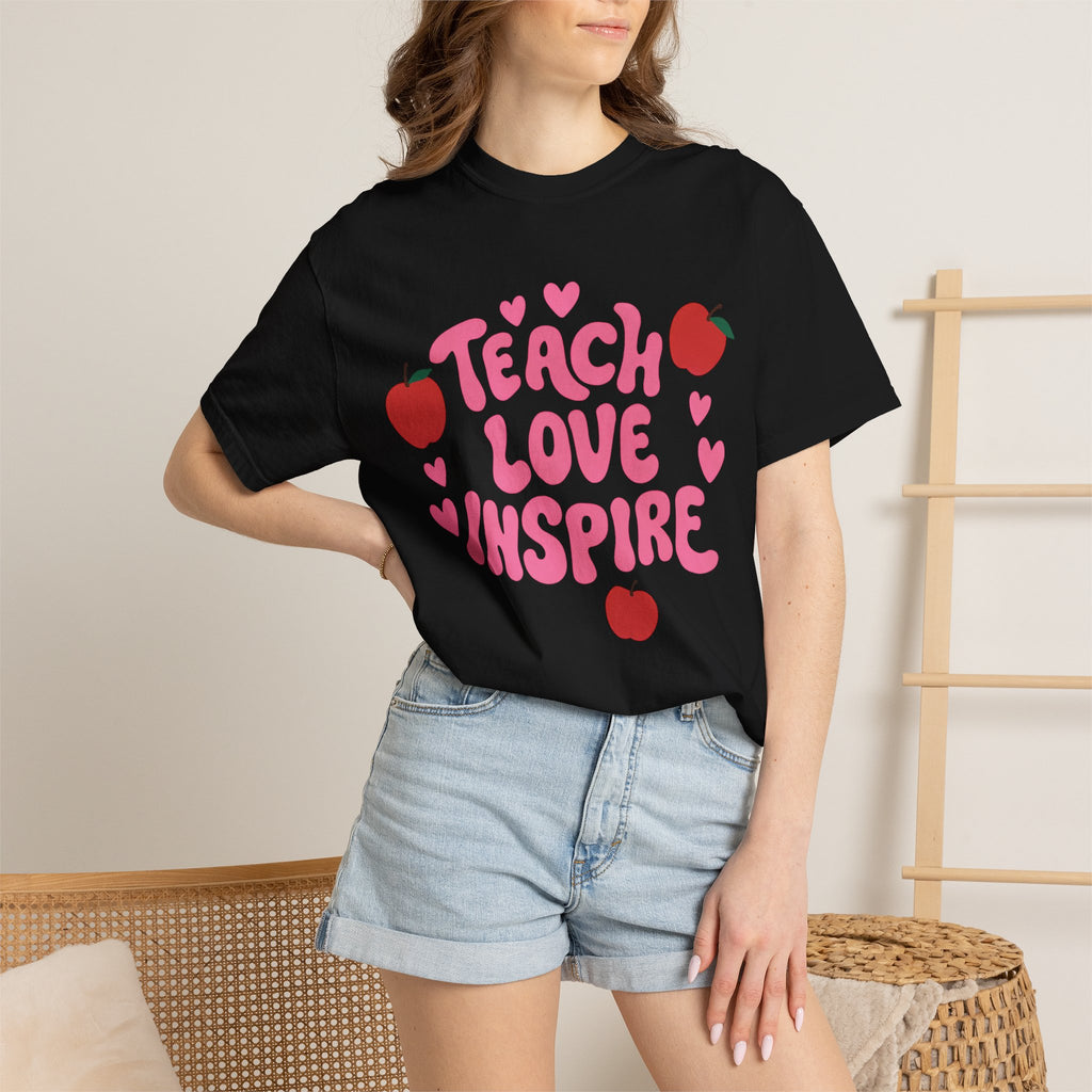 Teach Love Inspire Apple T-Shirt