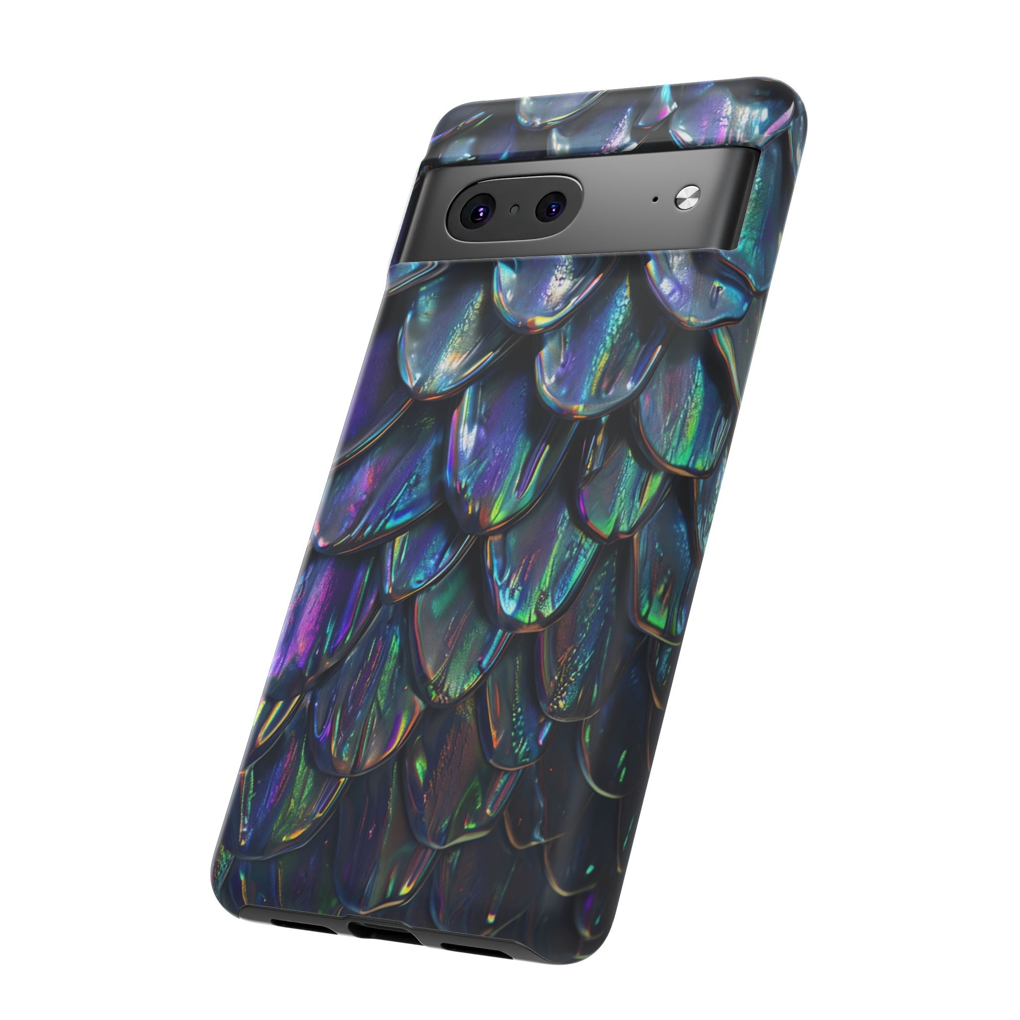 Dragon Scale Phone Case — Iridescent Dragon Scale Tough Case