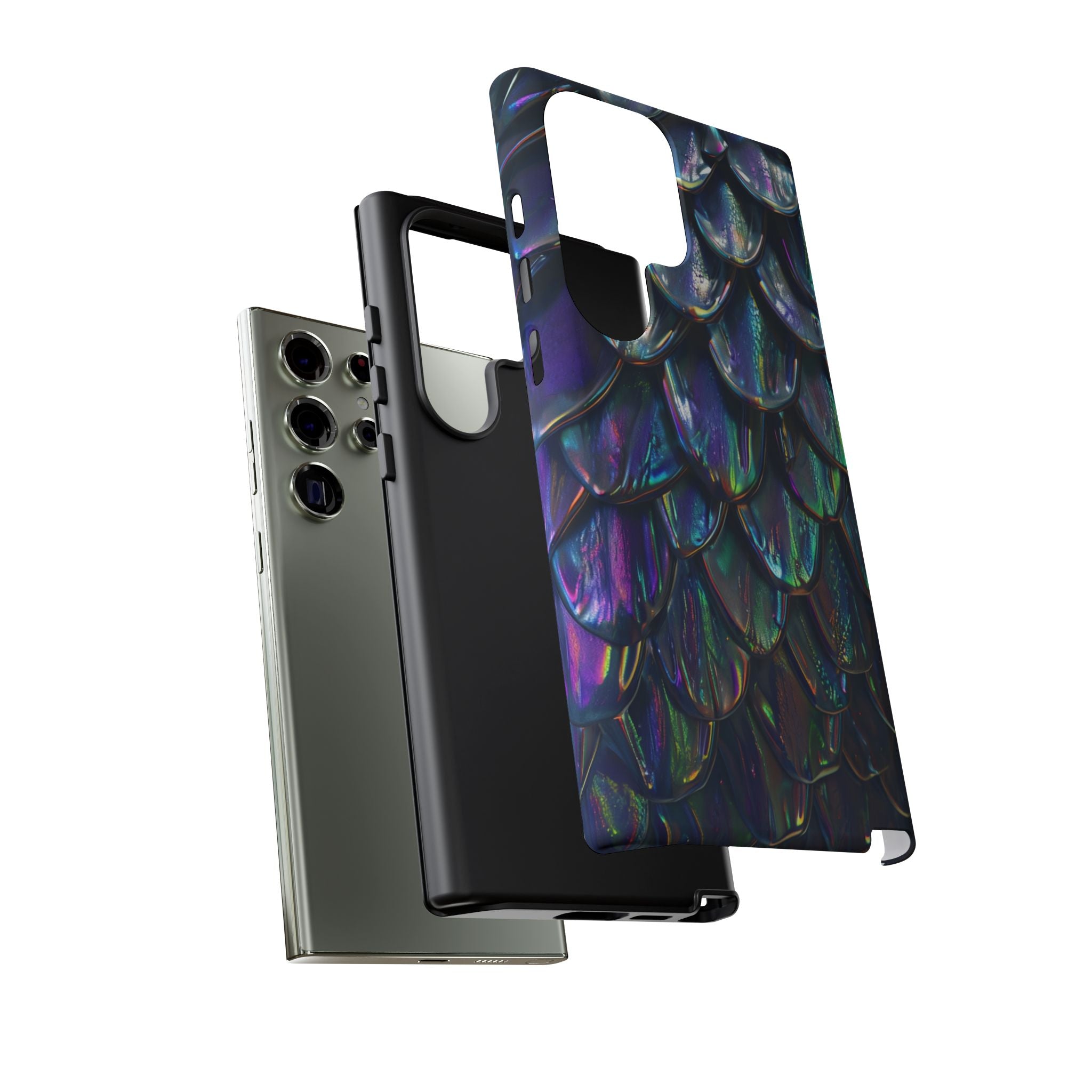 Dragon Scale Phone Case — Iridescent Dragon Scale Tough Case
