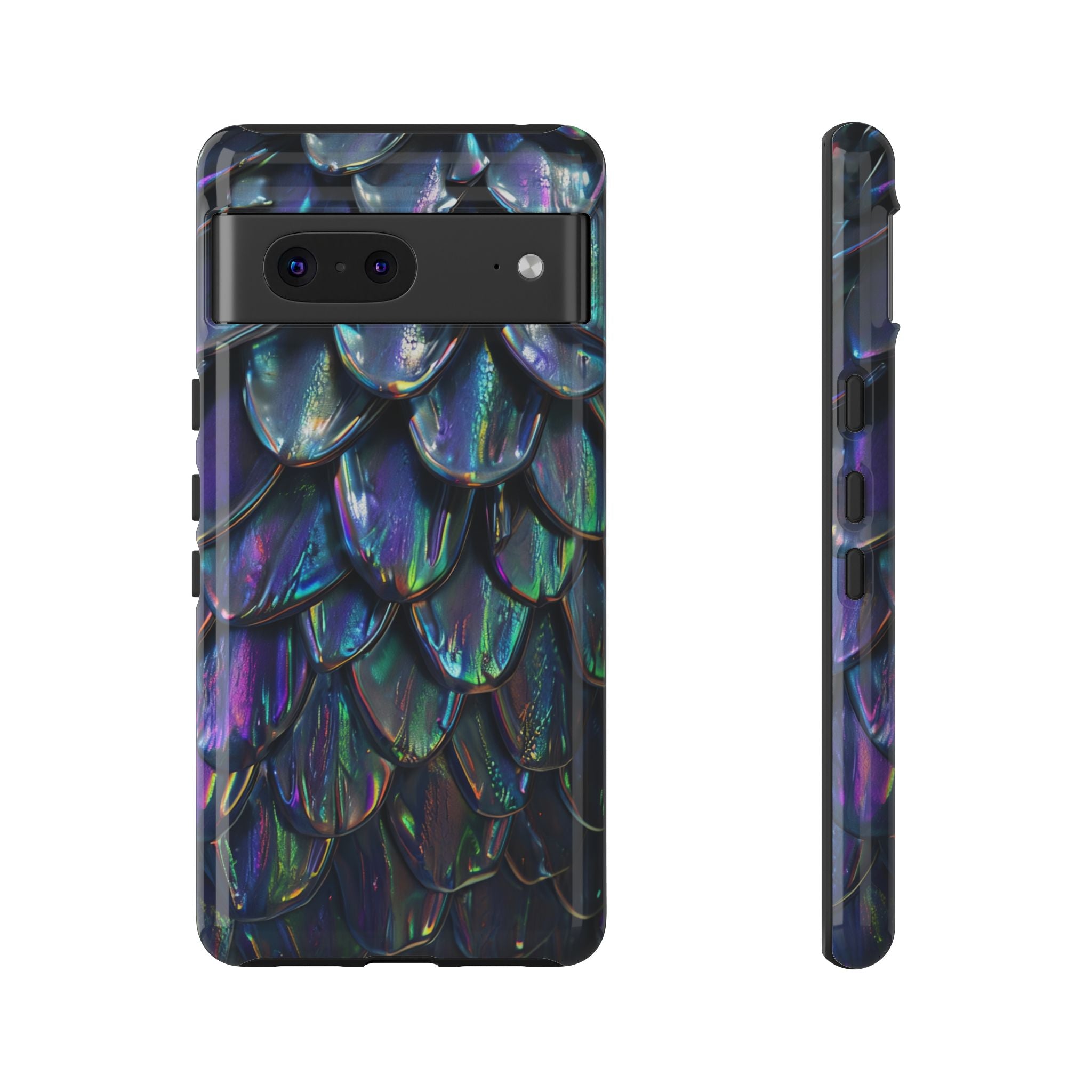 Dragon Scale Phone Case — Iridescent Dragon Scale Tough Case