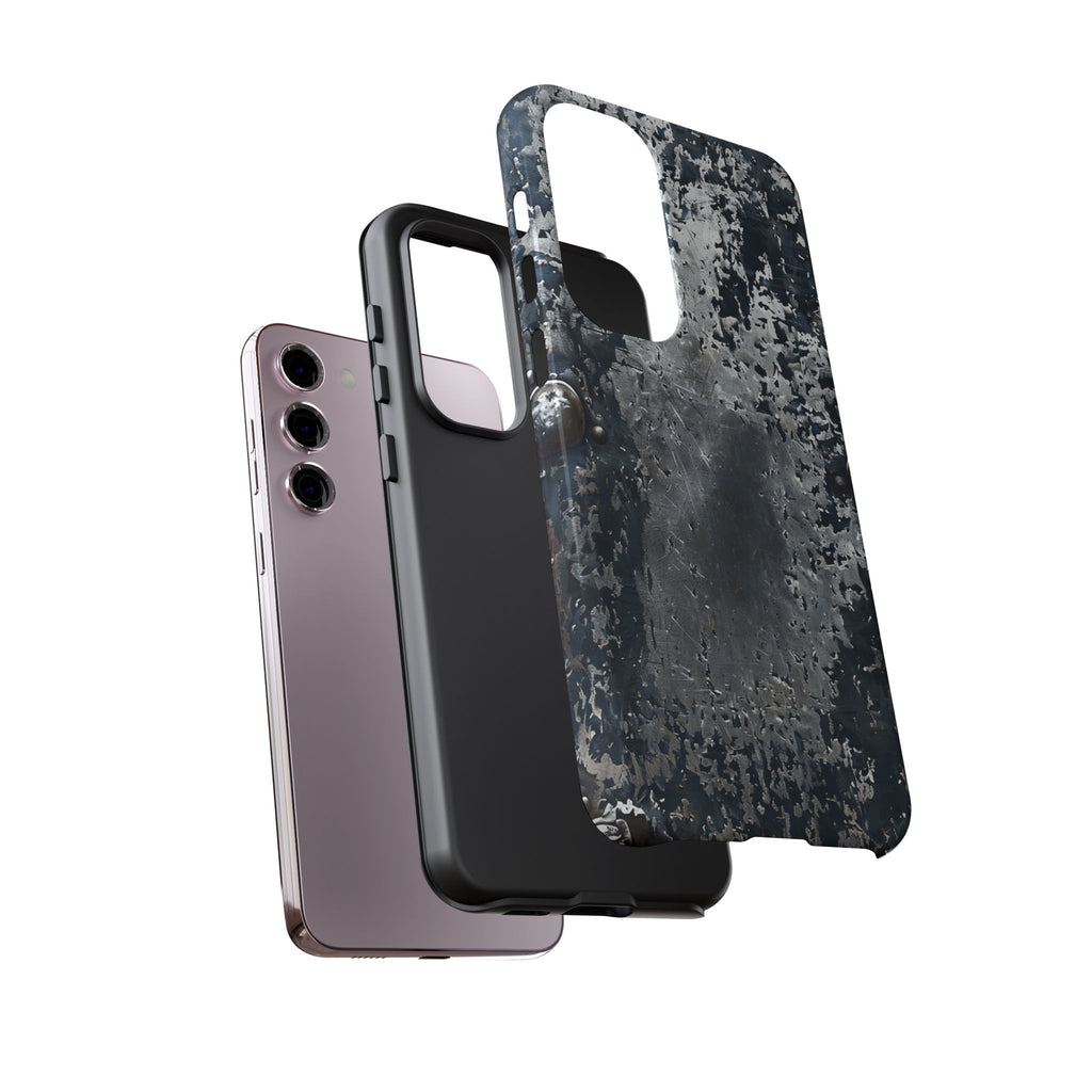 Rugged Rusted Metal Phone Case — Industrial Distressed Armor for iPhone