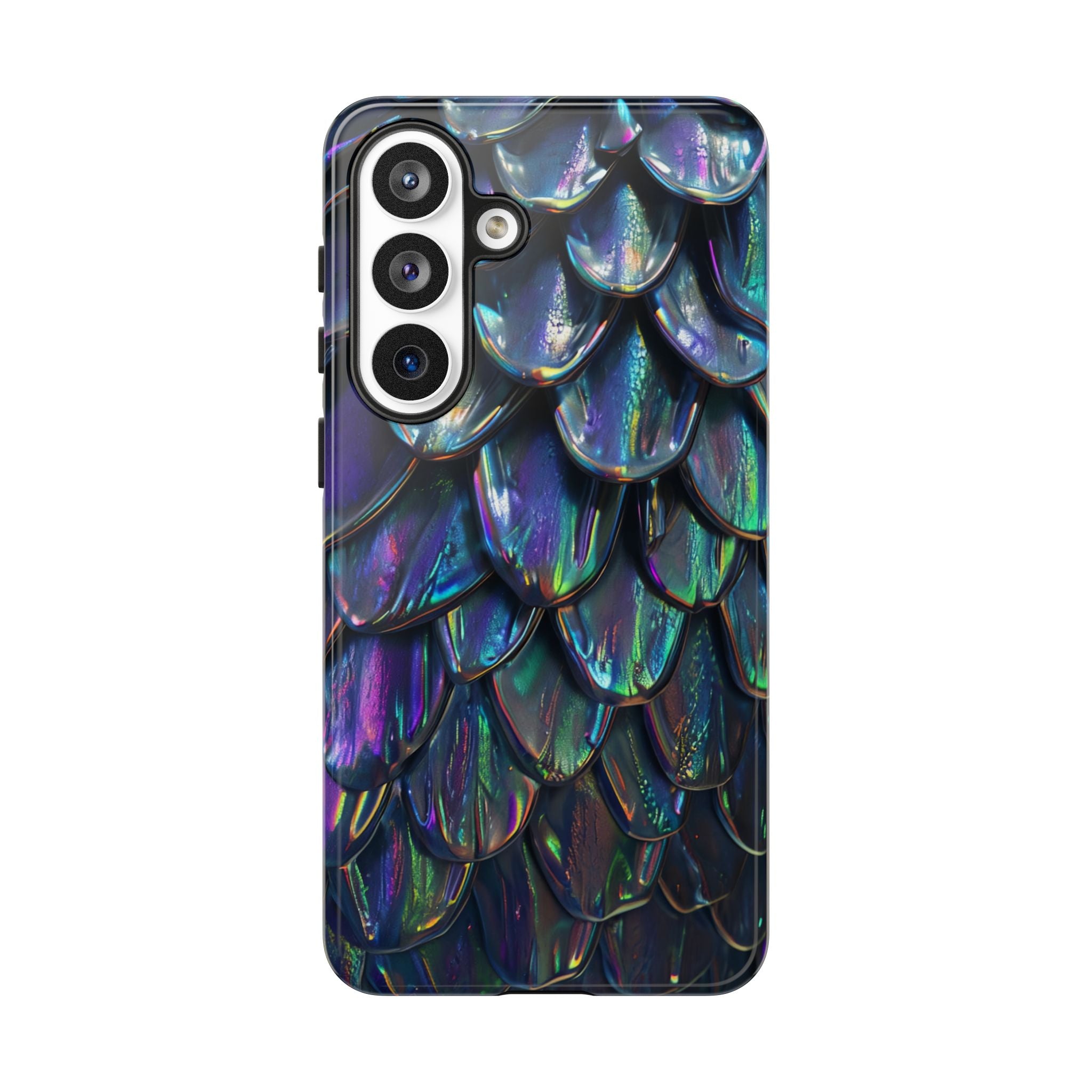 Dragon Scale Phone Case — Iridescent Dragon Scale Tough Case