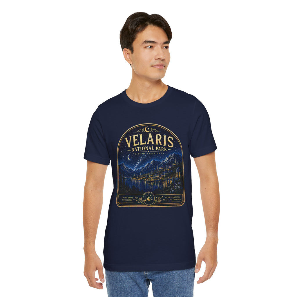 Velaris National Park Tee — Nighttime Cityscape Graphic Shirt