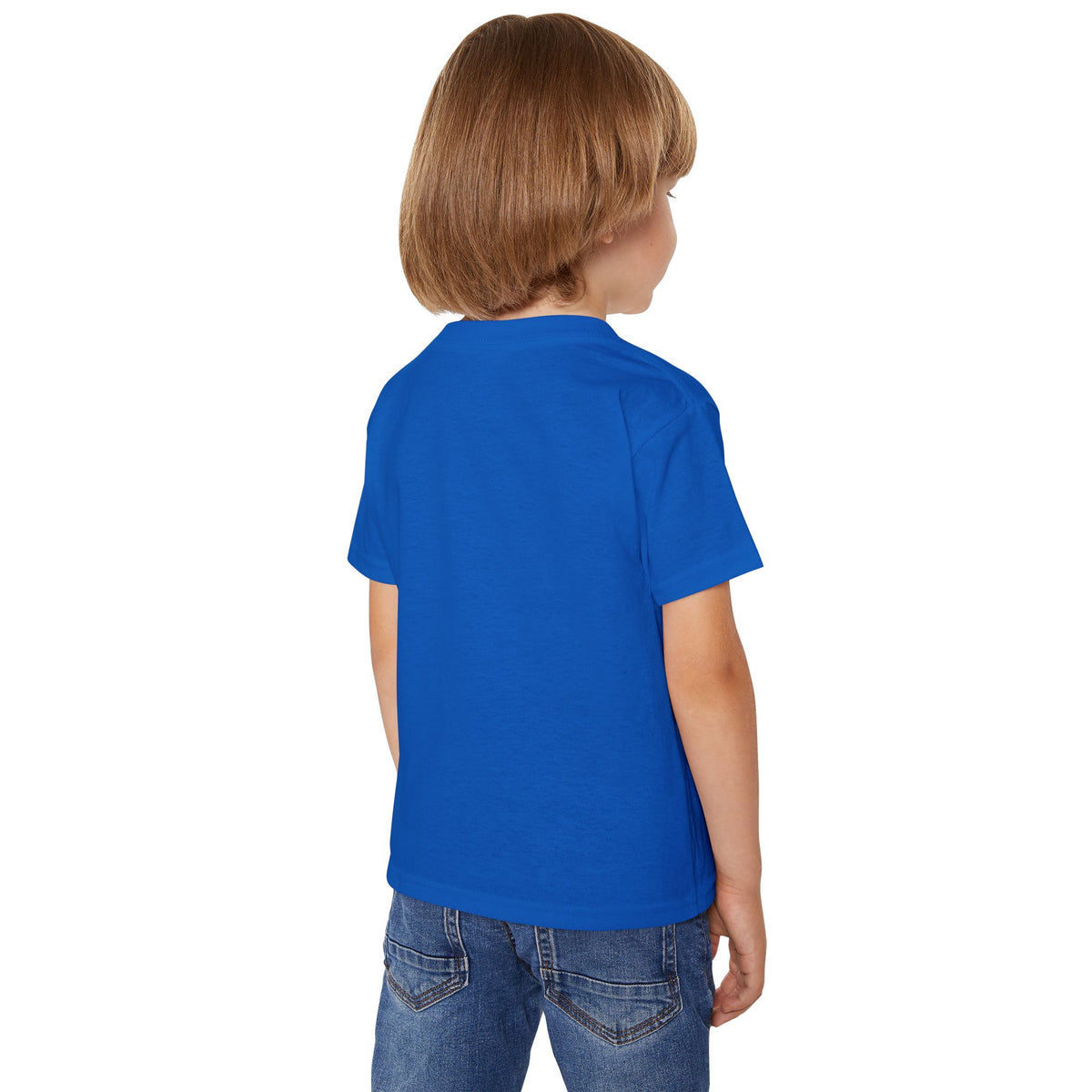 Toddler T-Shirt — "I Read Books They Tried To Ban" Bookstack Graphic