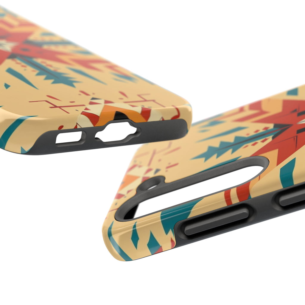 Southwestern Geometric Starburst Tough Phone Case