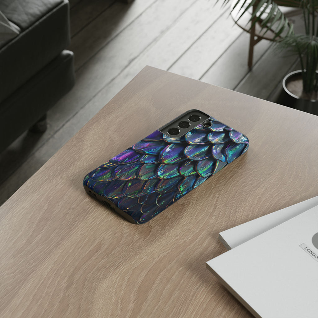 Dragon Scale Phone Case — Iridescent Dragon Scale Tough Case