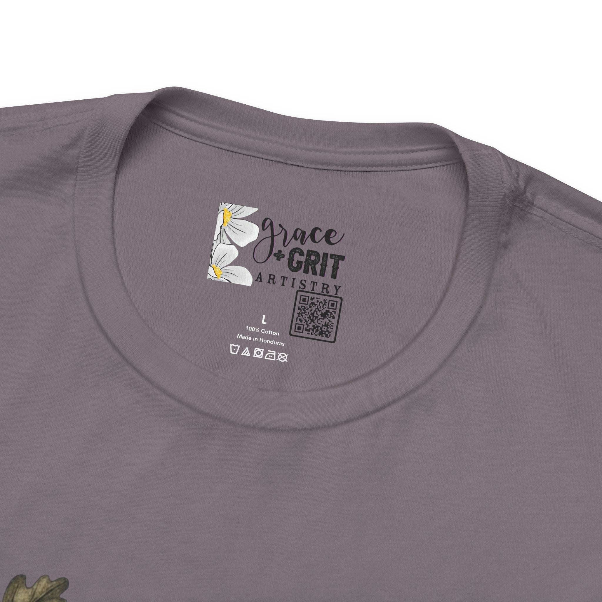 Bible Verse Stack T-Shirt — Genesis Exodus Leviticus Numbers Deuteronomy Floral Graphic