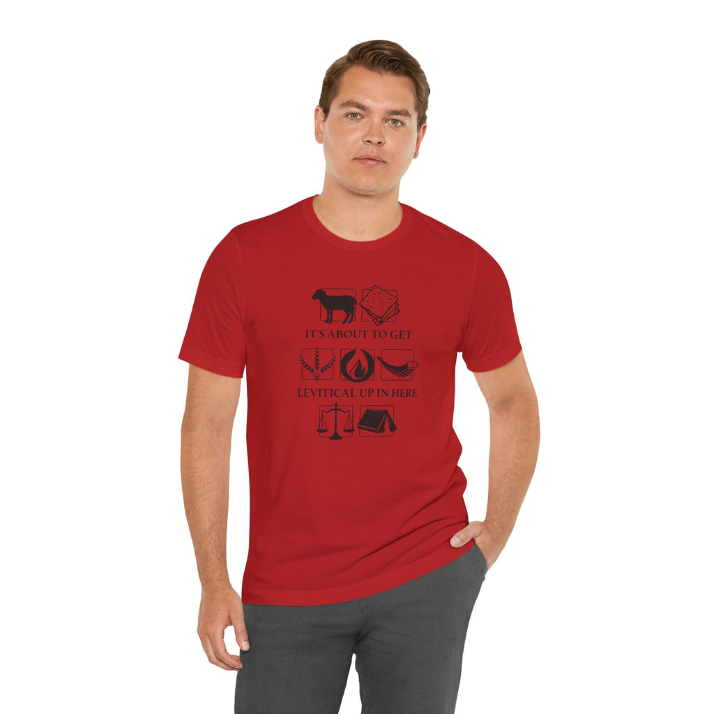 Levitical Up In Here T-Shirt — Funny Bible Symbols Tee