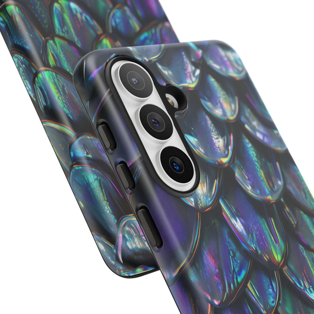 Dragon Scale Phone Case — Iridescent Dragon Scale Tough Case