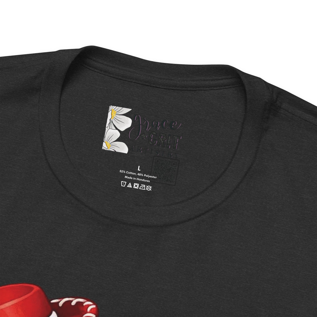 Taylor Name Tee — Retro Western Logo T-Shirt with Red Cowboy Hat