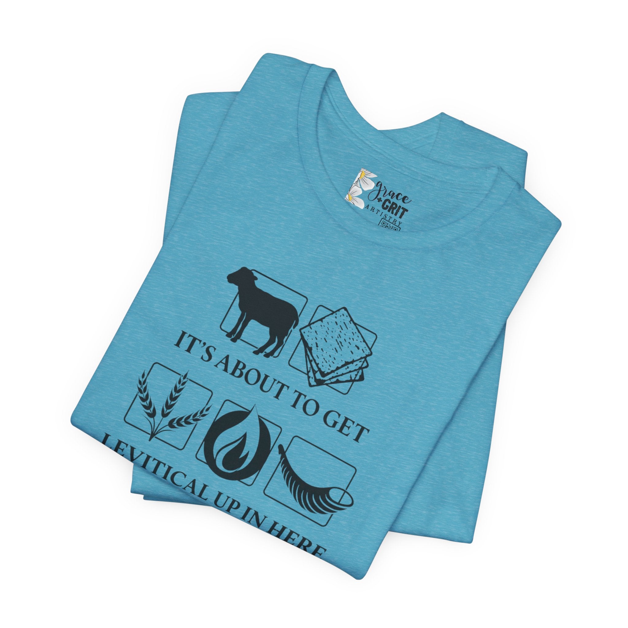 Levitical Up In Here T-Shirt — Funny Bible Symbols Tee