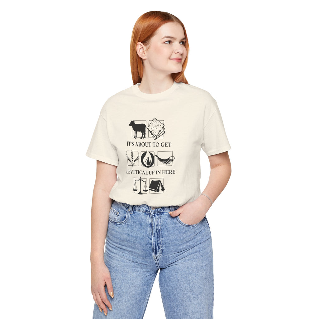 Levitical Up In Here T-Shirt — Funny Bible Symbols Tee