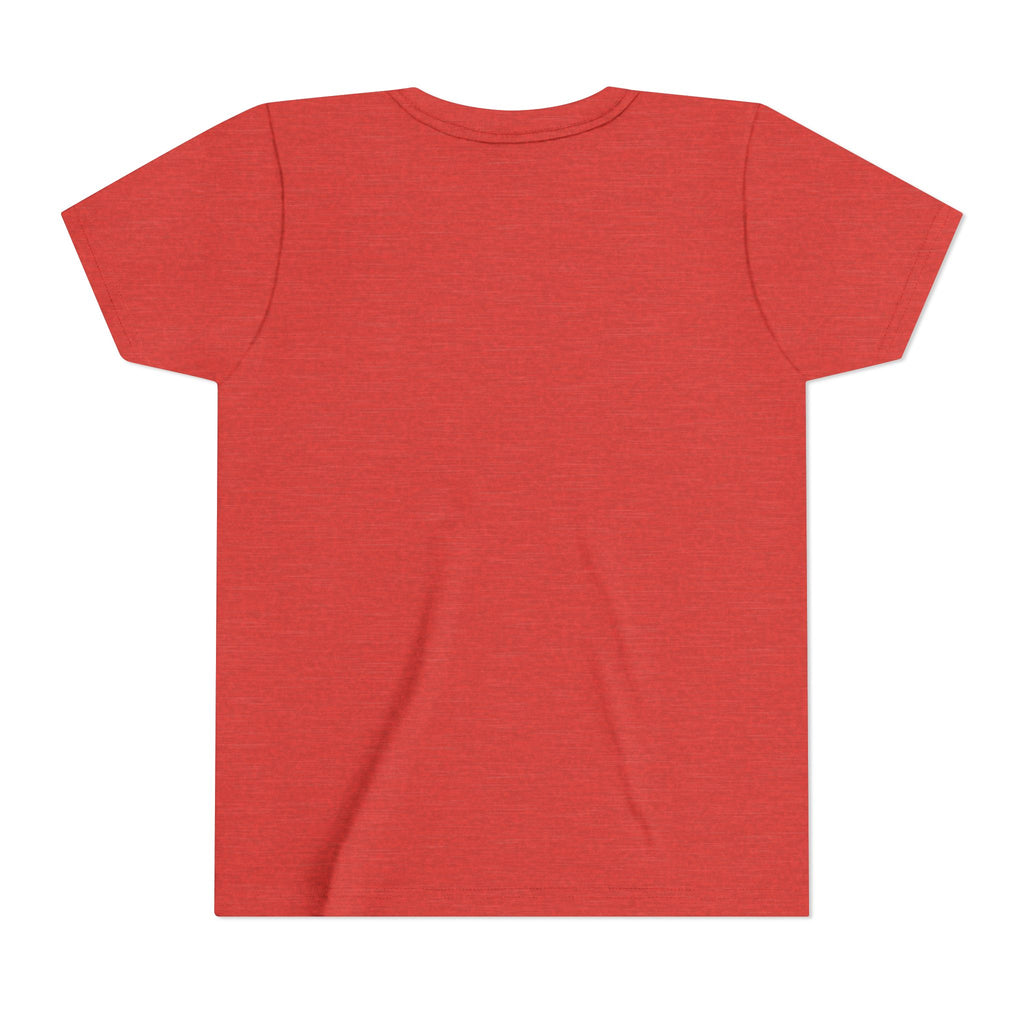 Book Nerd Youth Tee | Cute Retro Bubble Letters with Glasses