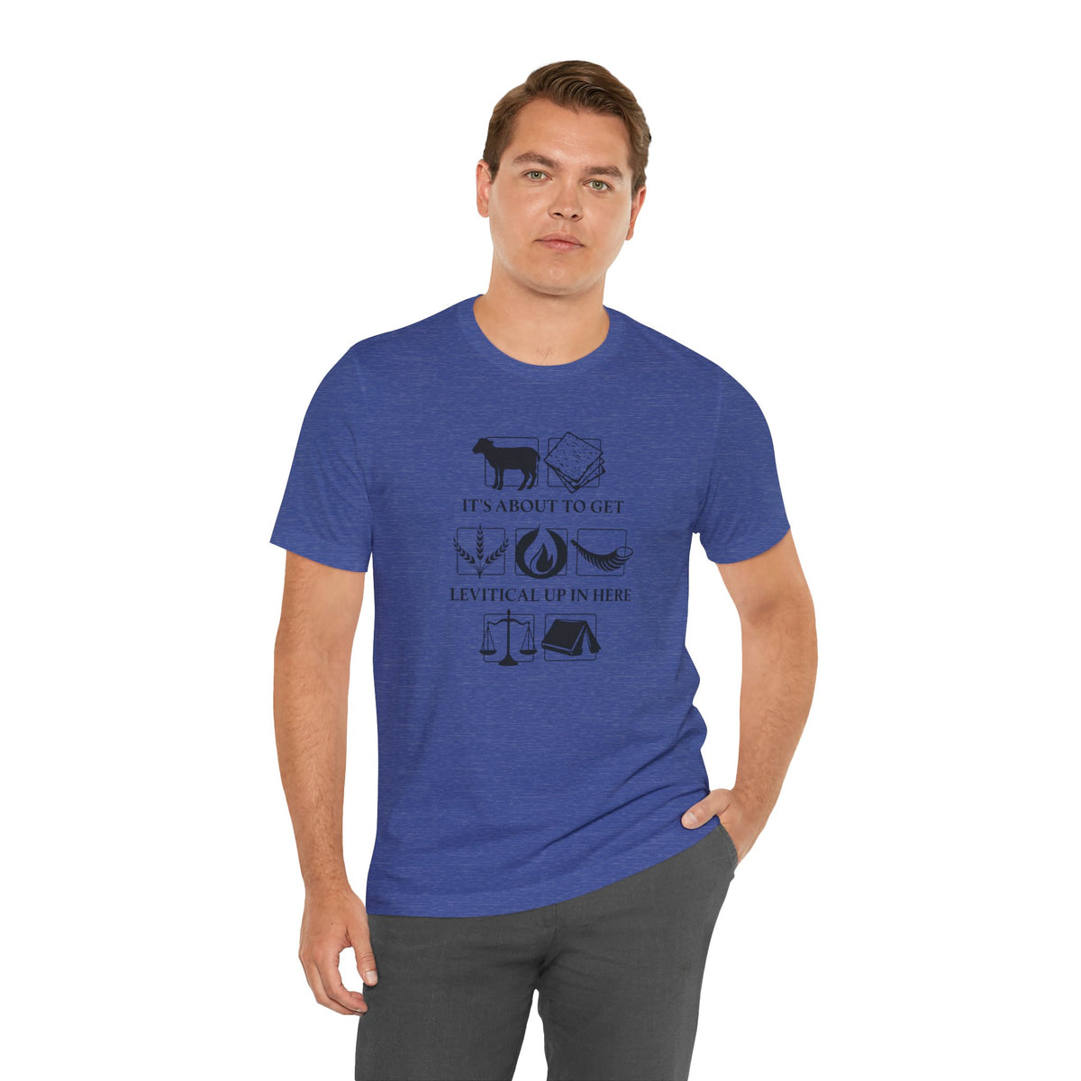 Levitical Up In Here T-Shirt — Funny Bible Symbols Tee