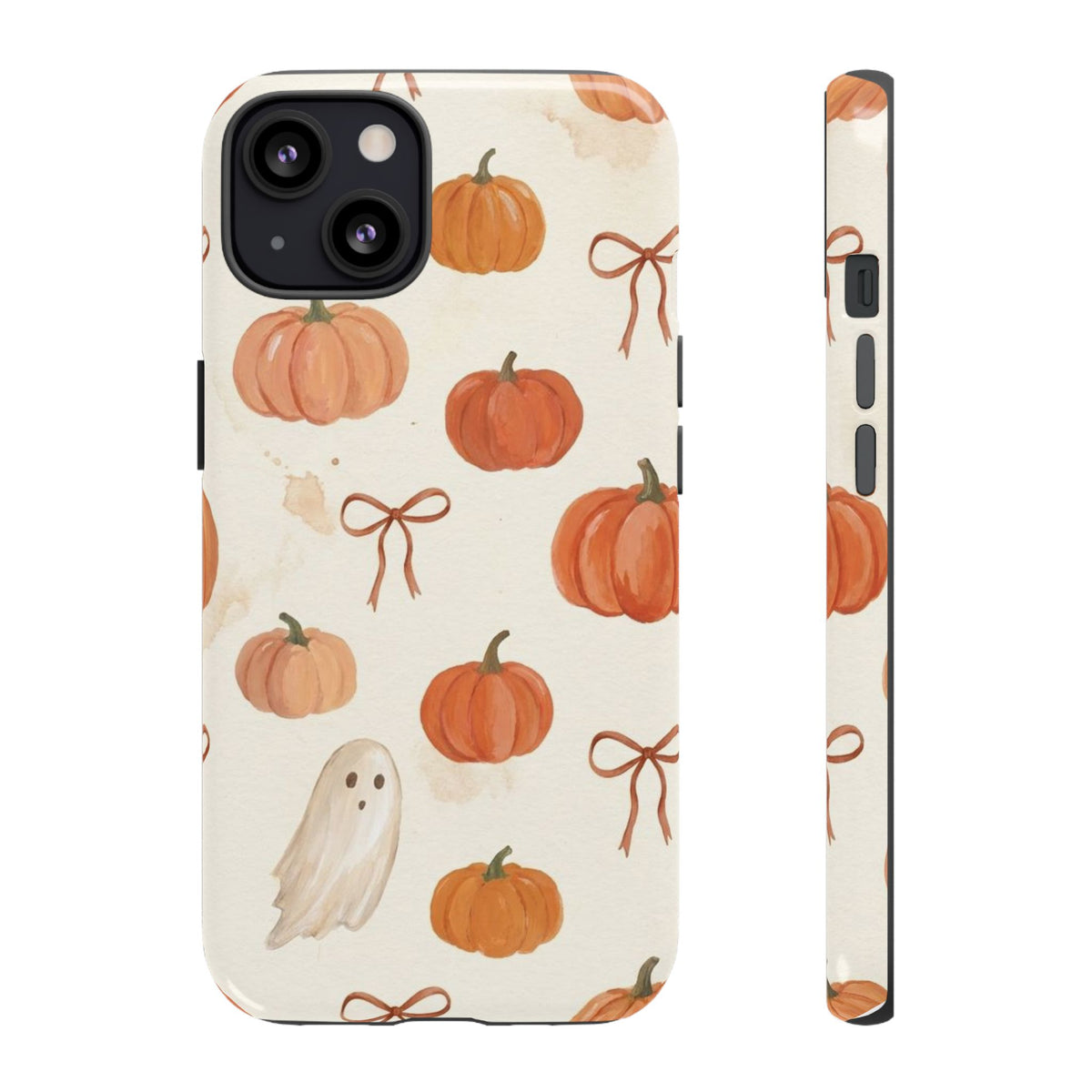 Autumn Pumpkin Ghost Tough Phone Case
