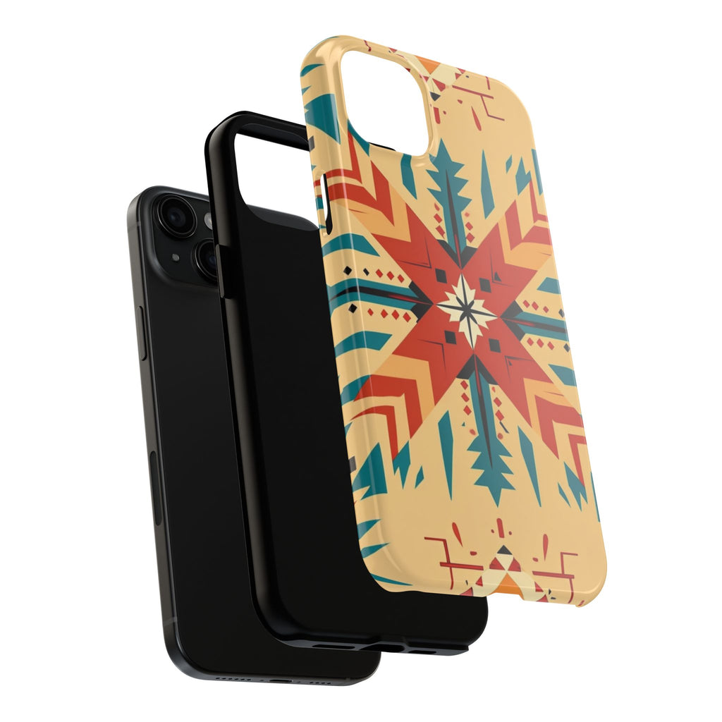 Southwestern Geometric Starburst Tough Phone Case