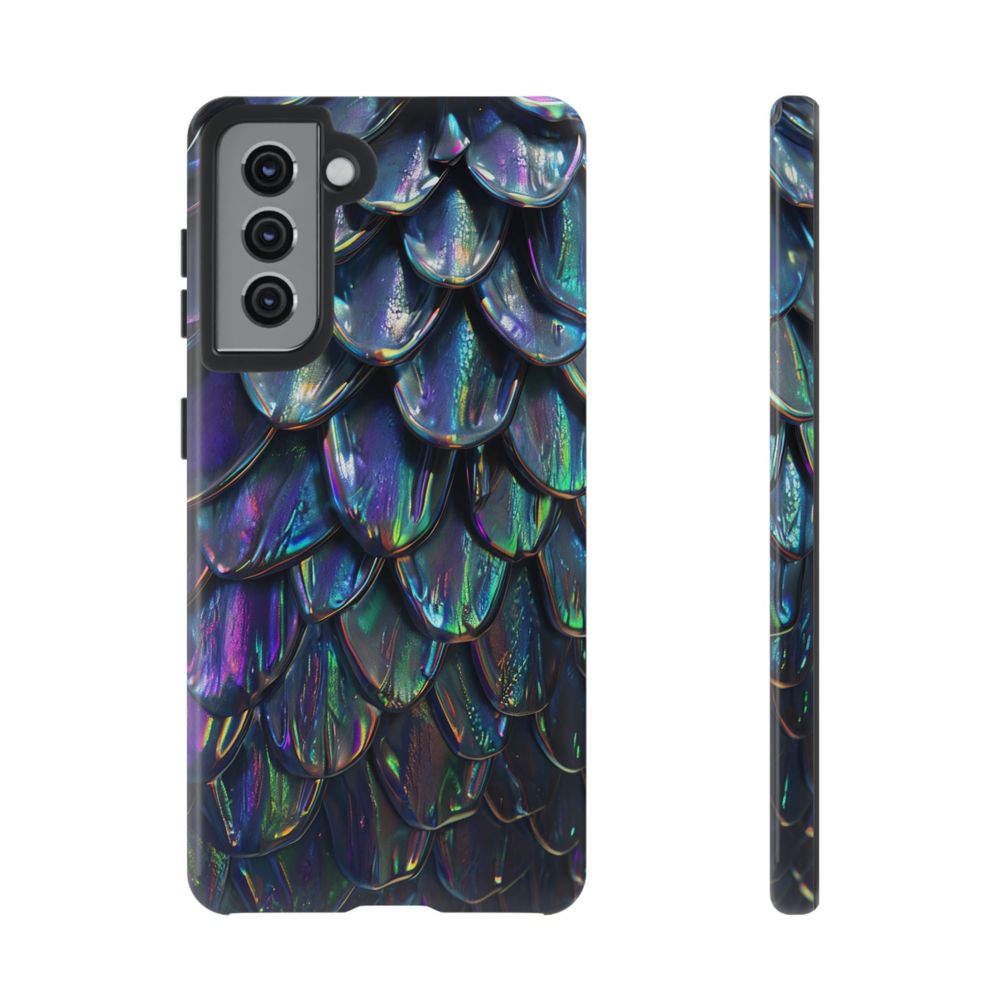 Dragon Scale Phone Case — Iridescent Dragon Scale Tough Case