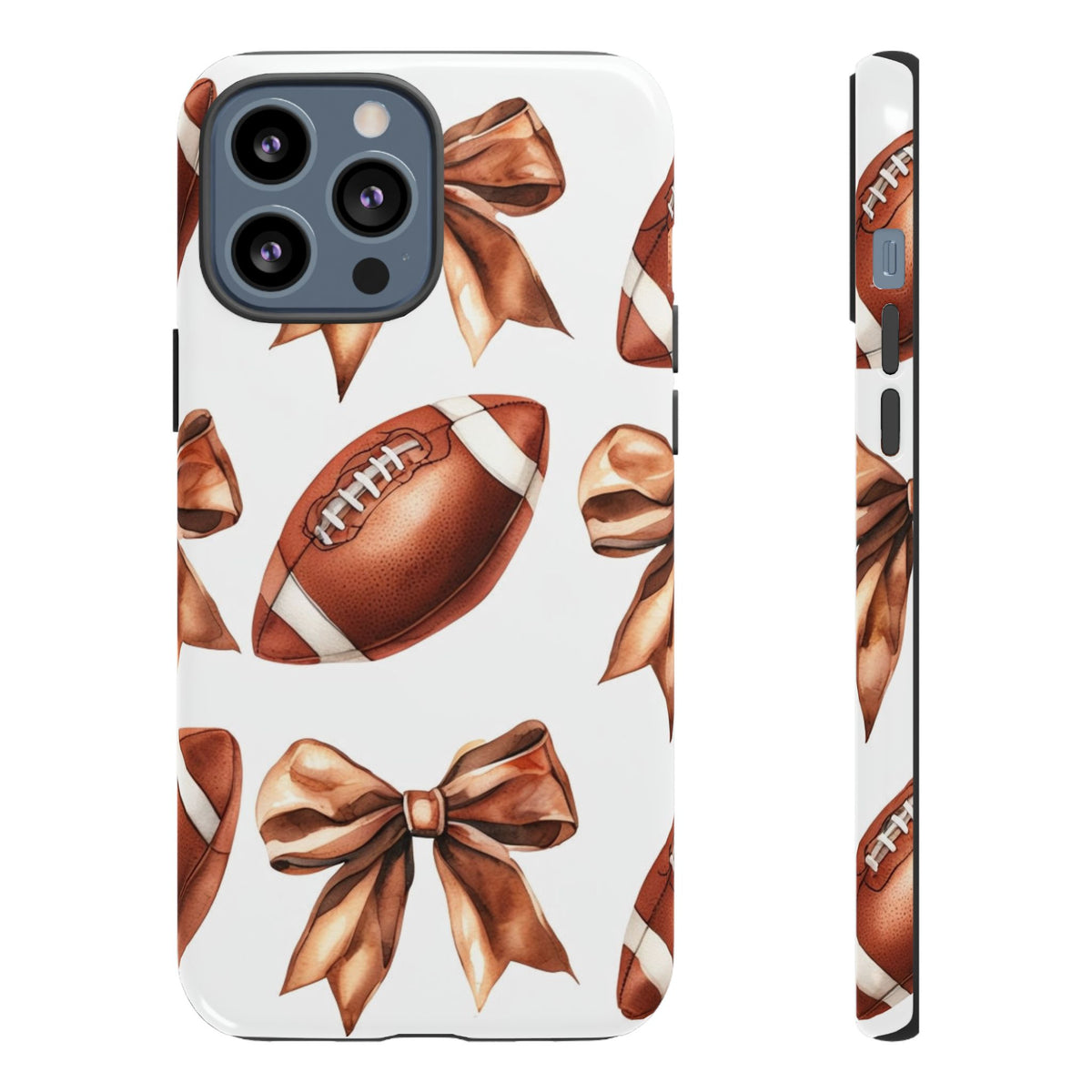 Football Bow Phone Case