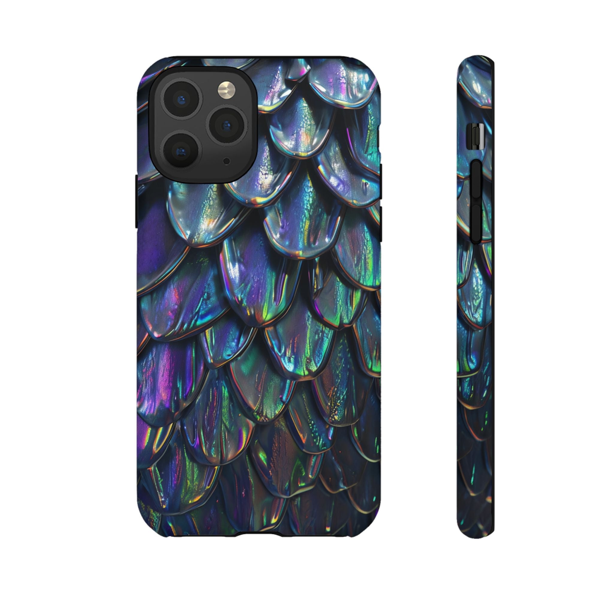 Dragon Scale Phone Case — Iridescent Dragon Scale Tough Case
