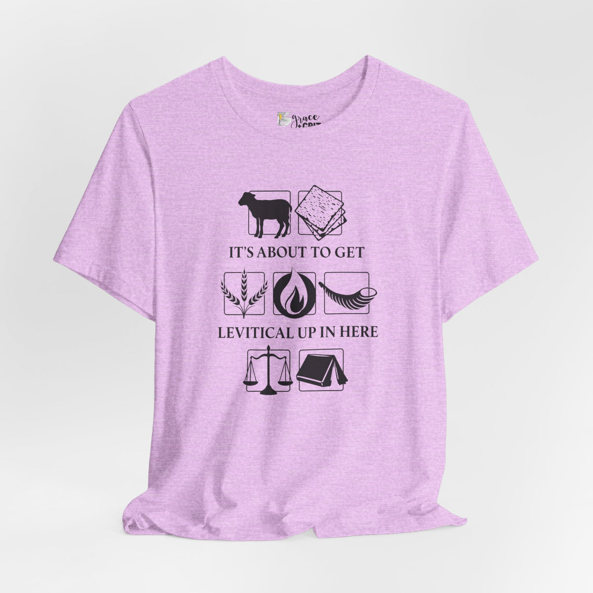 Levitical Up In Here T-Shirt — Funny Bible Symbols Tee