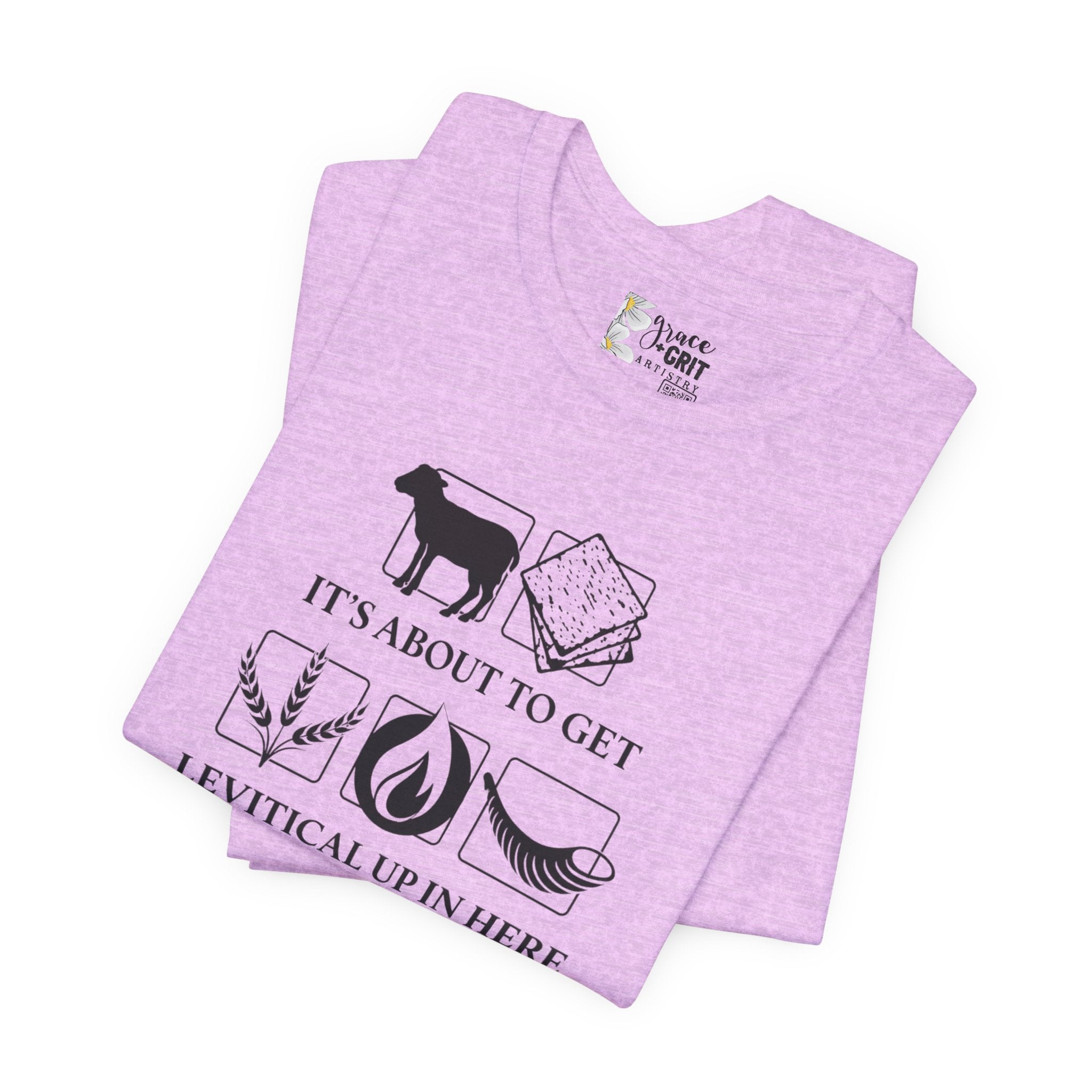 Levitical Up In Here T-Shirt — Funny Bible Symbols Tee