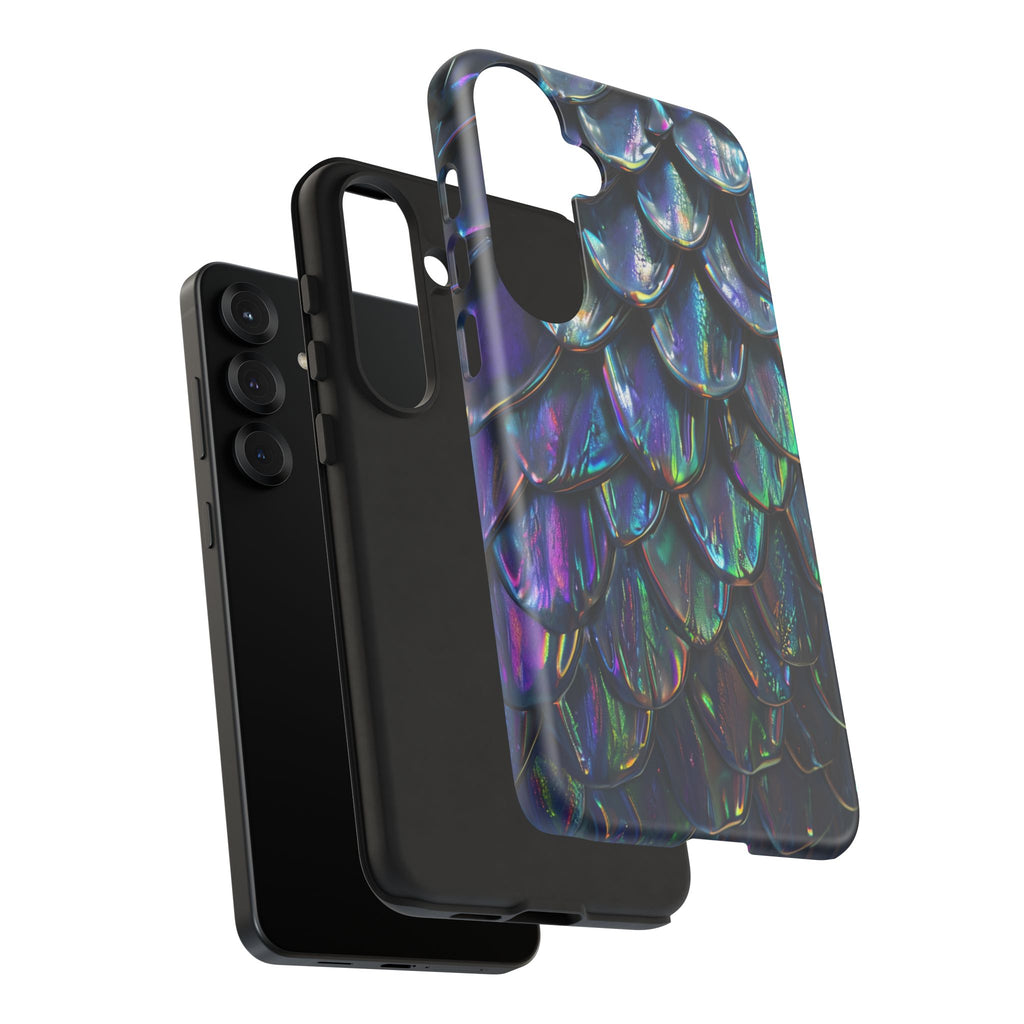 Dragon Scale Phone Case — Iridescent Dragon Scale Tough Case