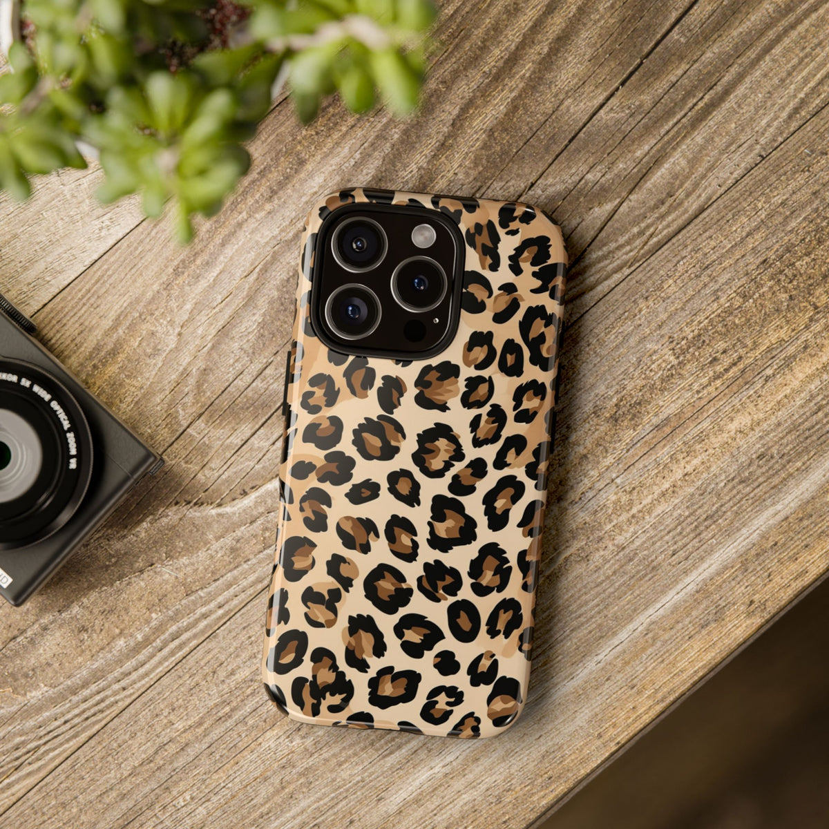 Leopard Print Tough Phone Case