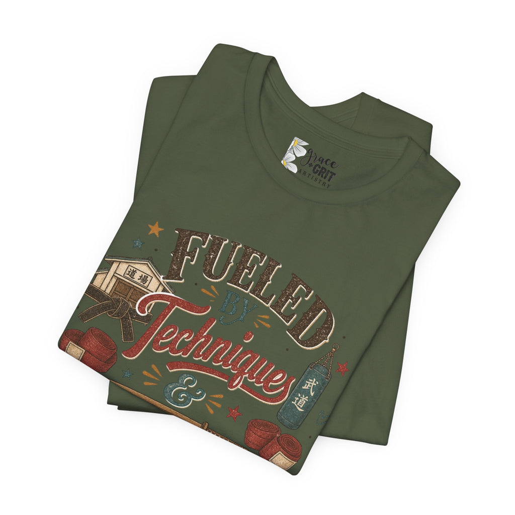 Fueled by Techniques & Tradition T-Shirt | Baking / Rustic Kitchen Design