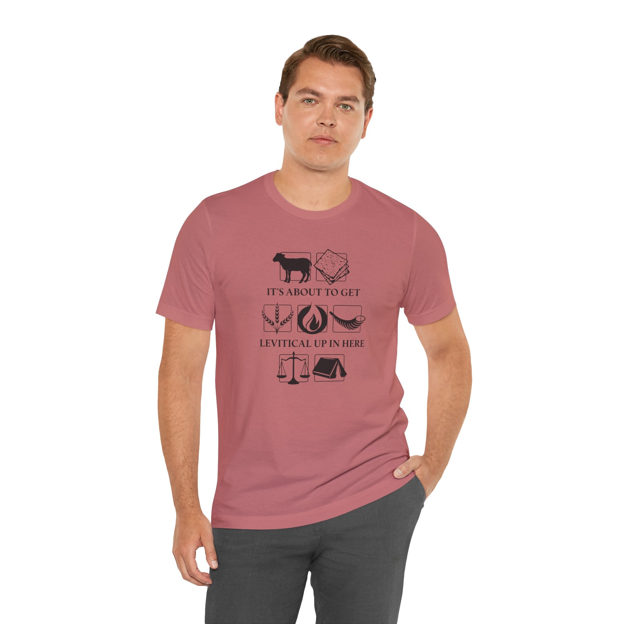Levitical Up In Here T-Shirt — Funny Bible Symbols Tee