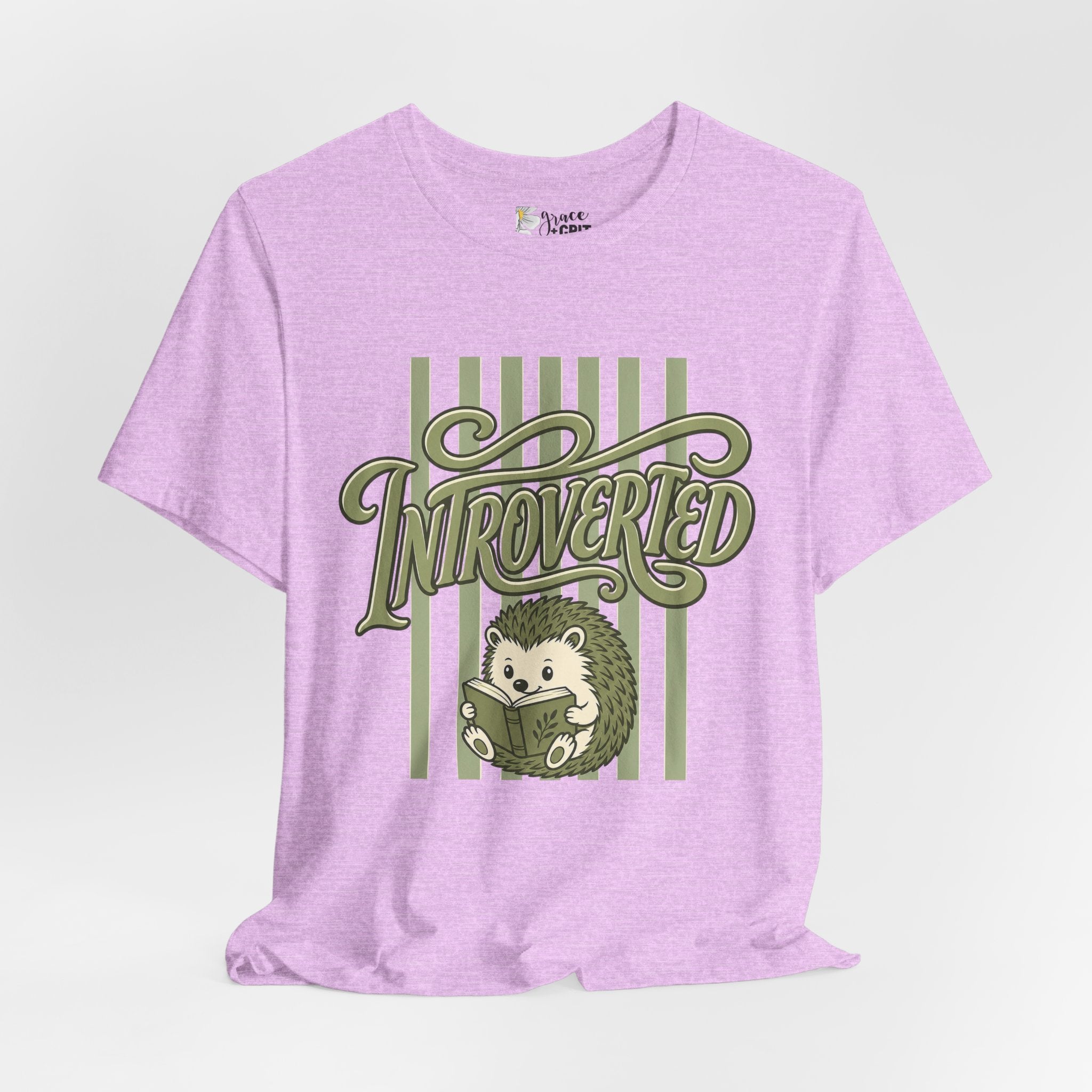 Introverted Hedgehog Tee — Cute Introvert Shirt