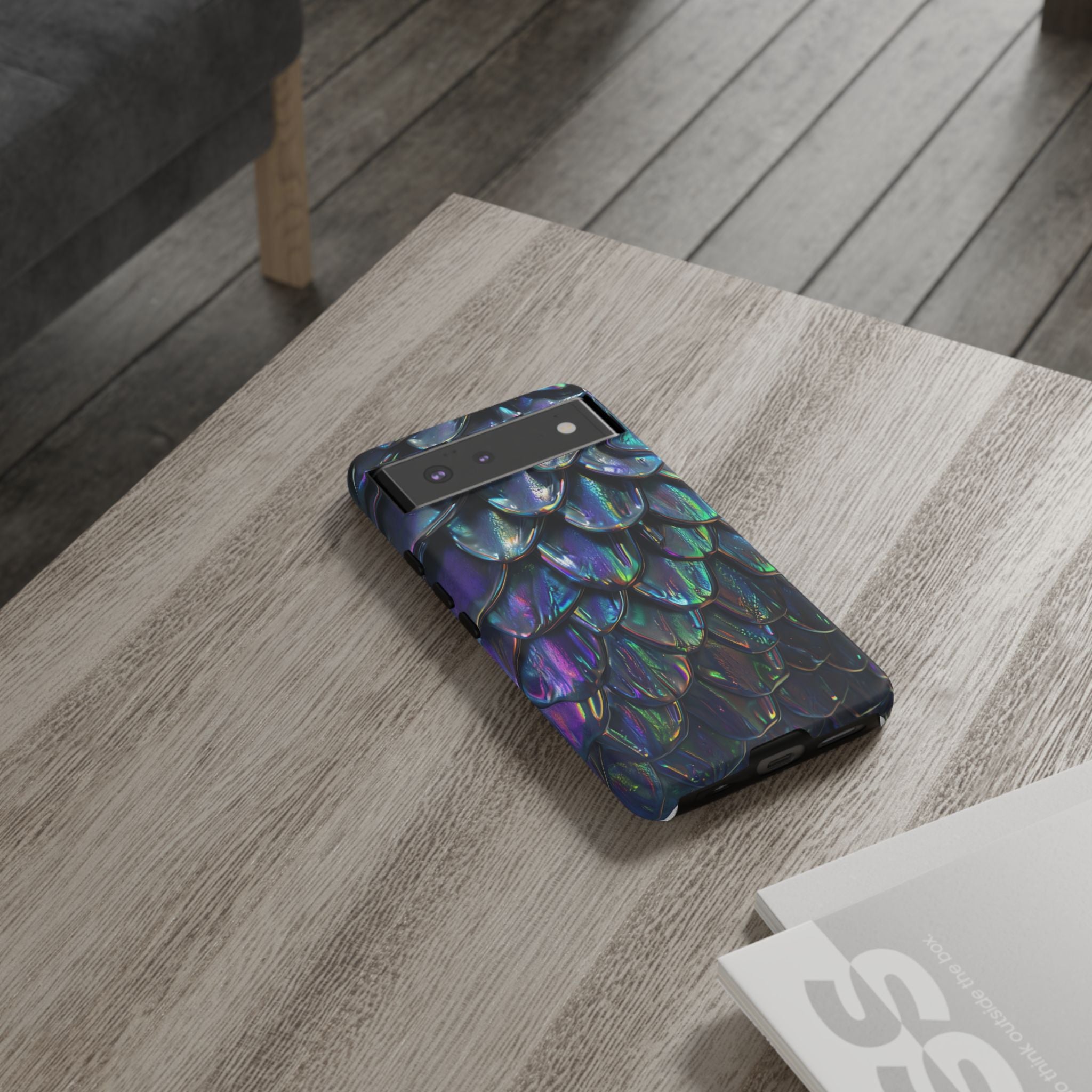 Dragon Scale Phone Case — Iridescent Dragon Scale Tough Case