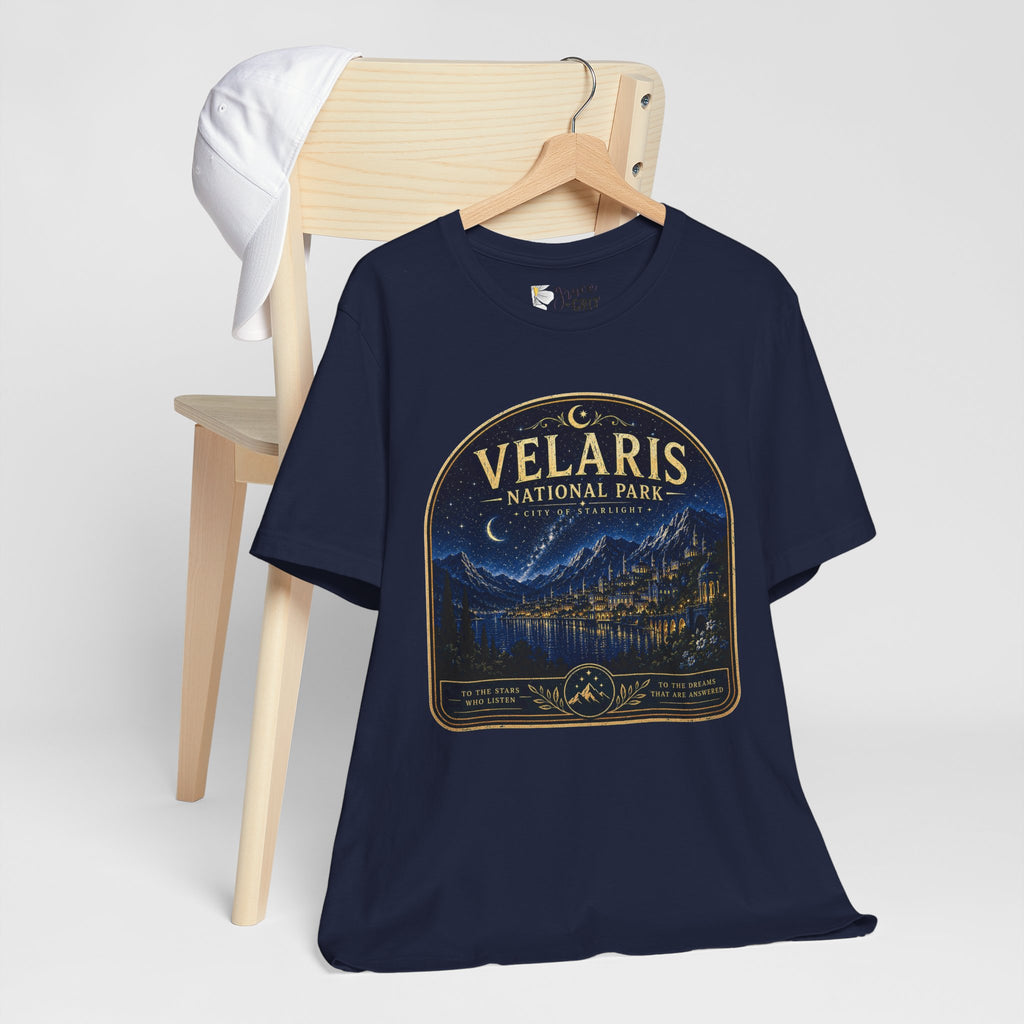 Velaris National Park Tee — Nighttime Cityscape Graphic Shirt
