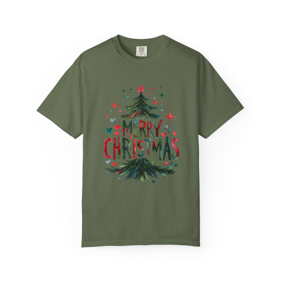 Merry Christmas Christmas Tree T-Shirt