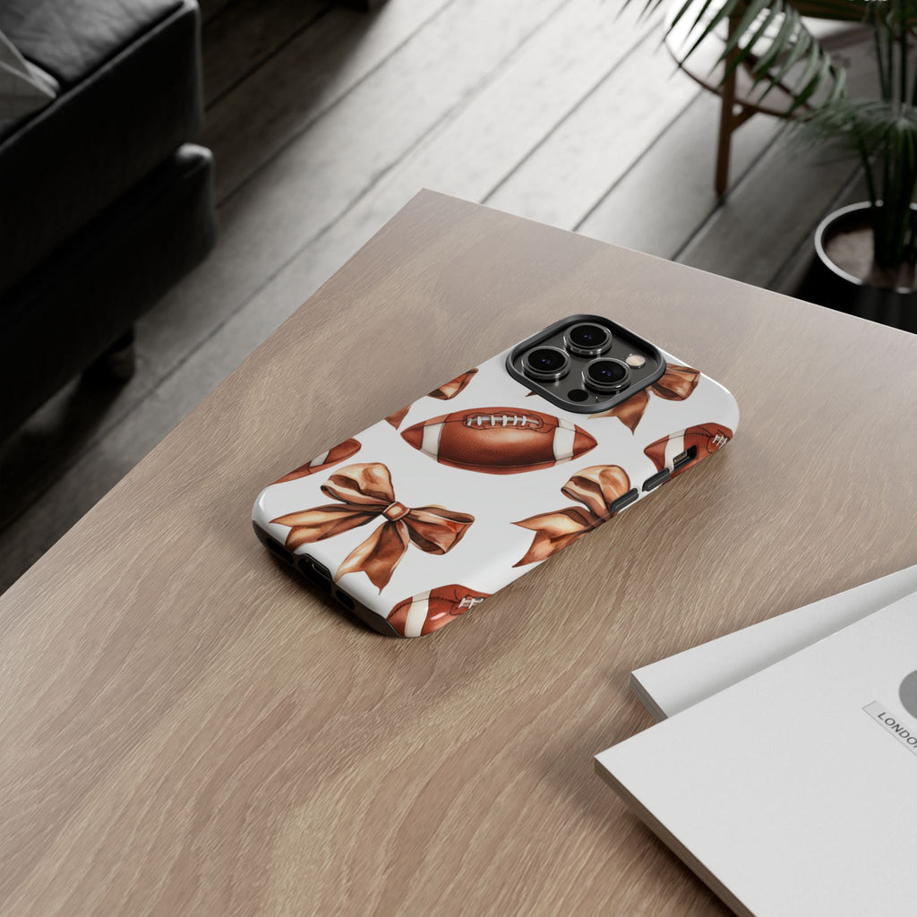 Football Bow Phone Case