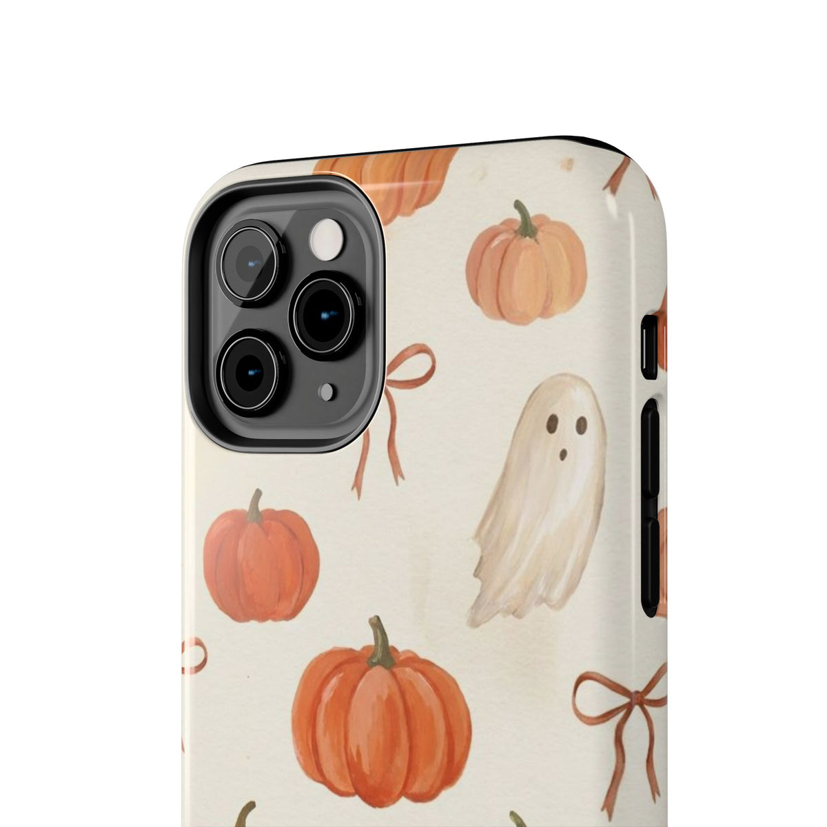 Pumpkin Ghost Phone Case – Cute Halloween Fall Pattern