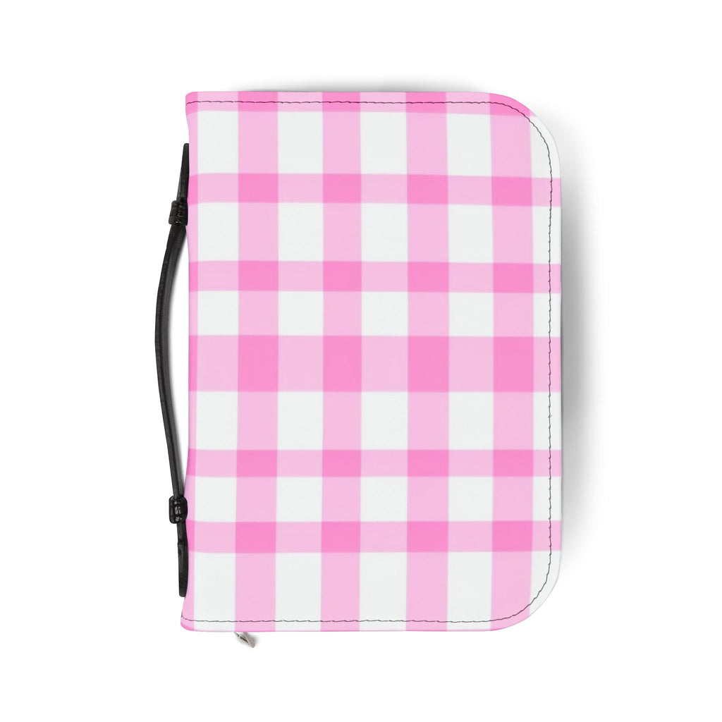 Pink Gingham Bible Cover